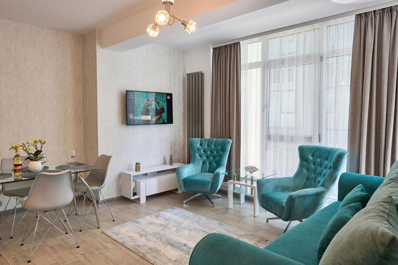 Seastar Apartment - Spa N Pools Beach Resort Mamaia Exteriér fotografie